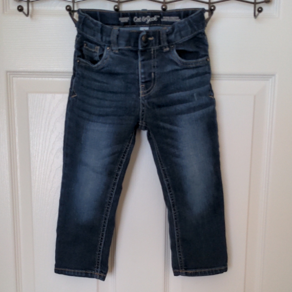 Cat & Jack Dark Wash Denim Pants